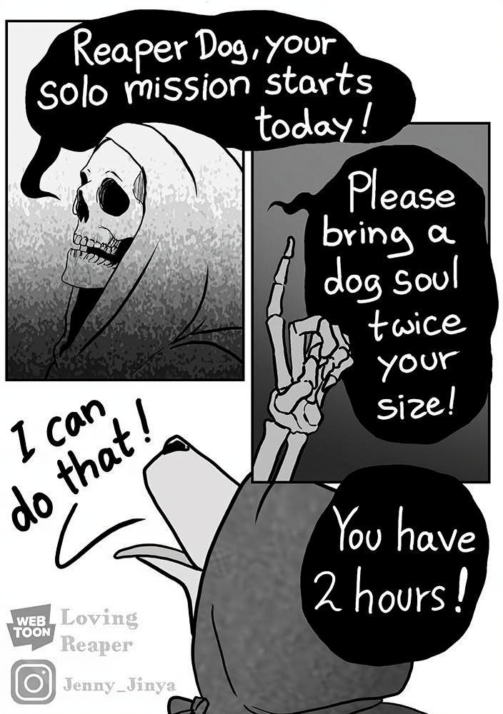 Loving Reaper page 1