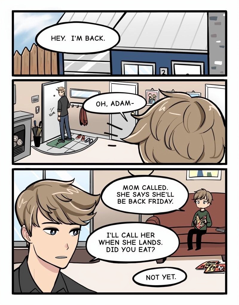 Sunny Side Skies page 1