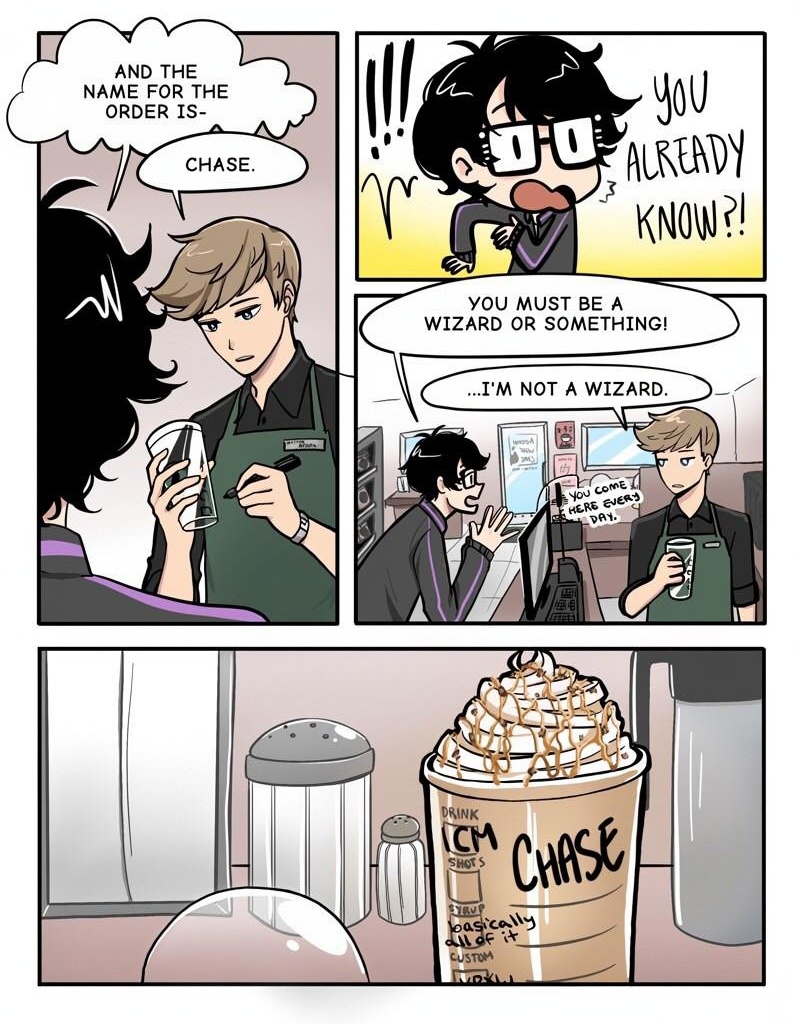 Sunny Side Skies page 1