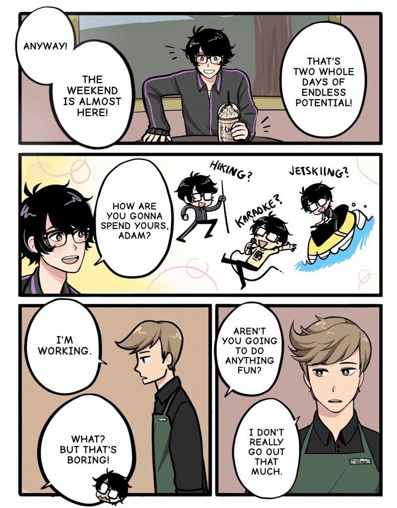 Sunny Side Skies page 1
