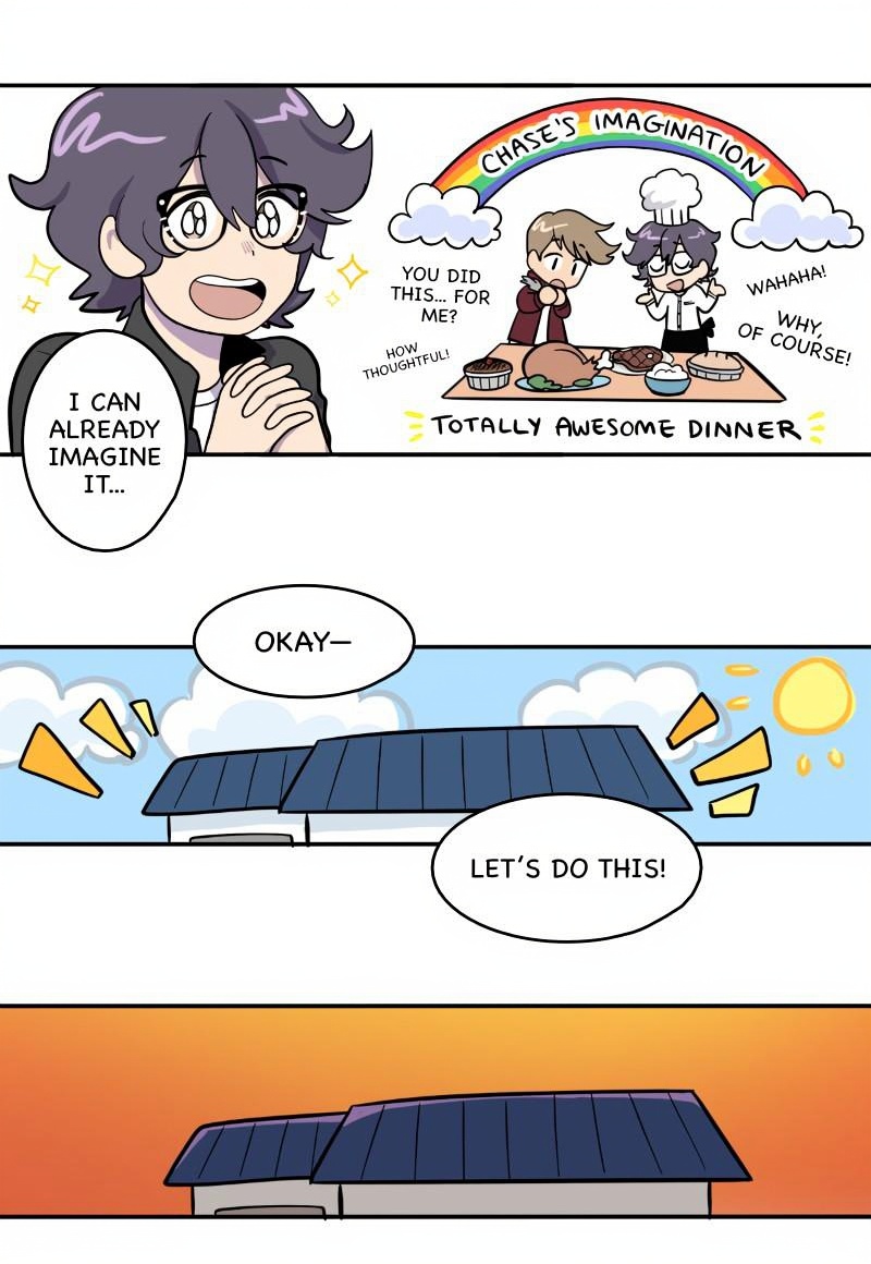 Sunny Side Skies page 1