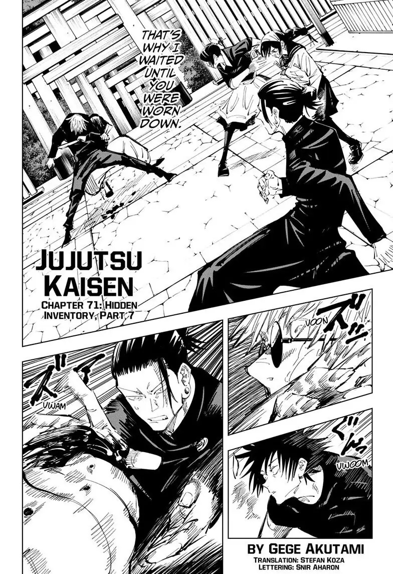 Jujutsu Kaisen page 3