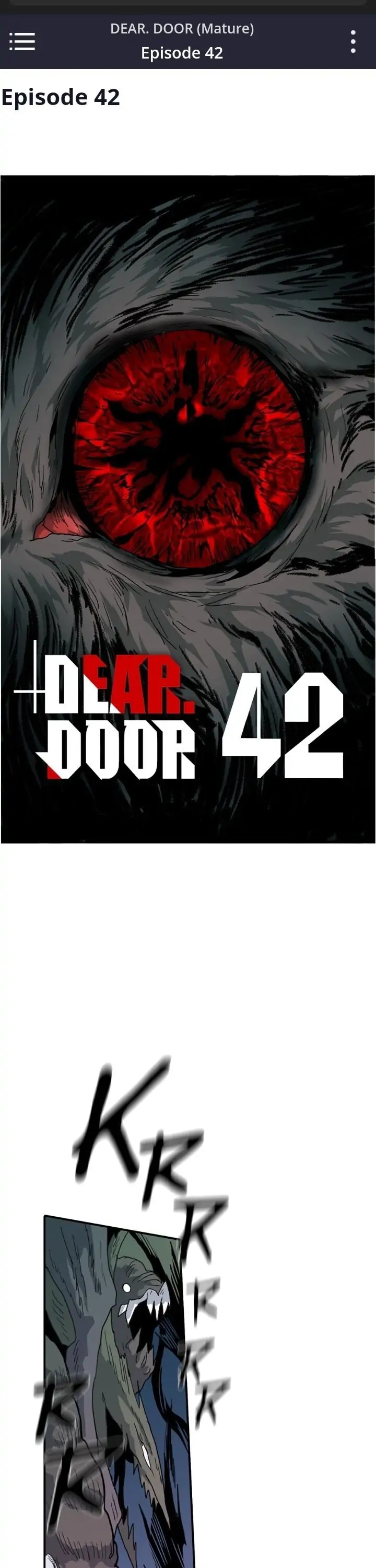 DEAR. DOOR page 1