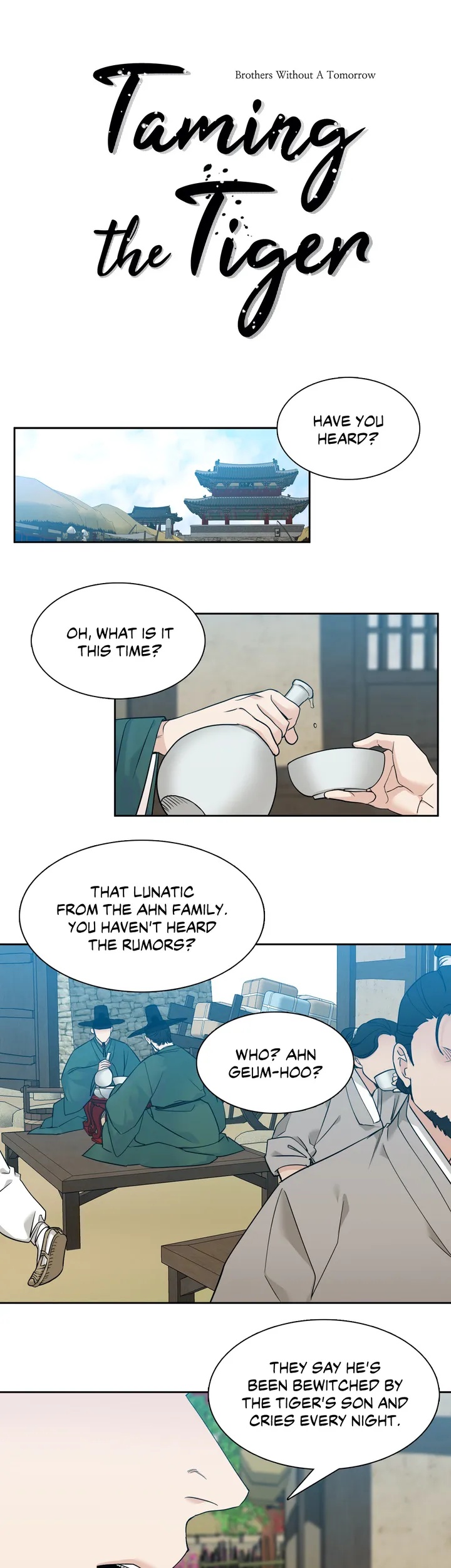 Taming the Tiger page 1