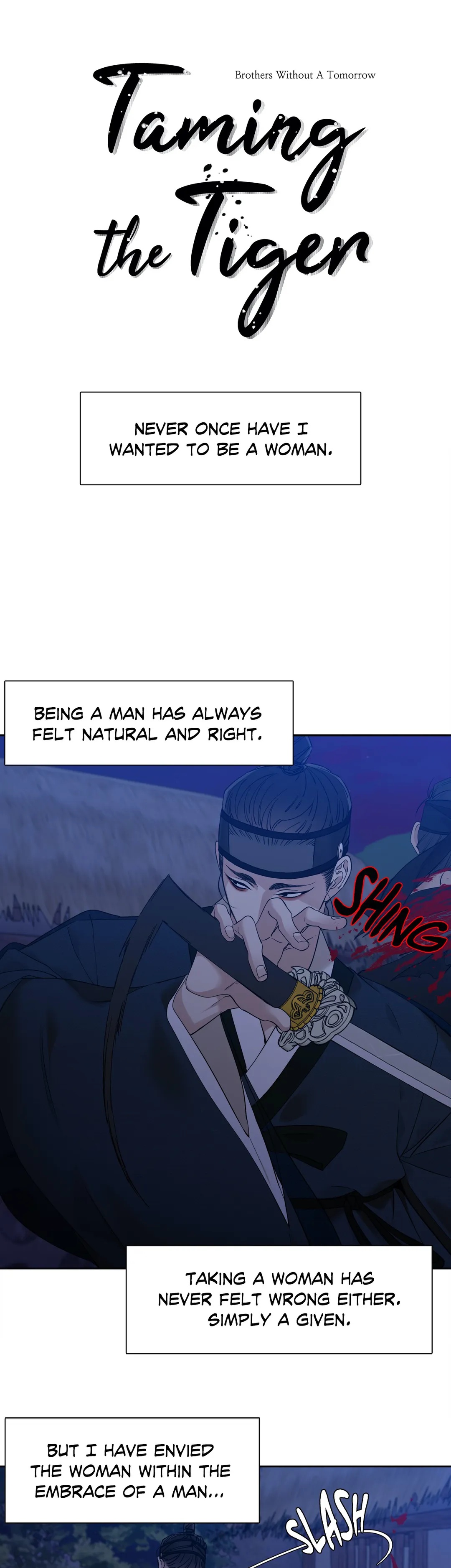 Taming the Tiger page 1