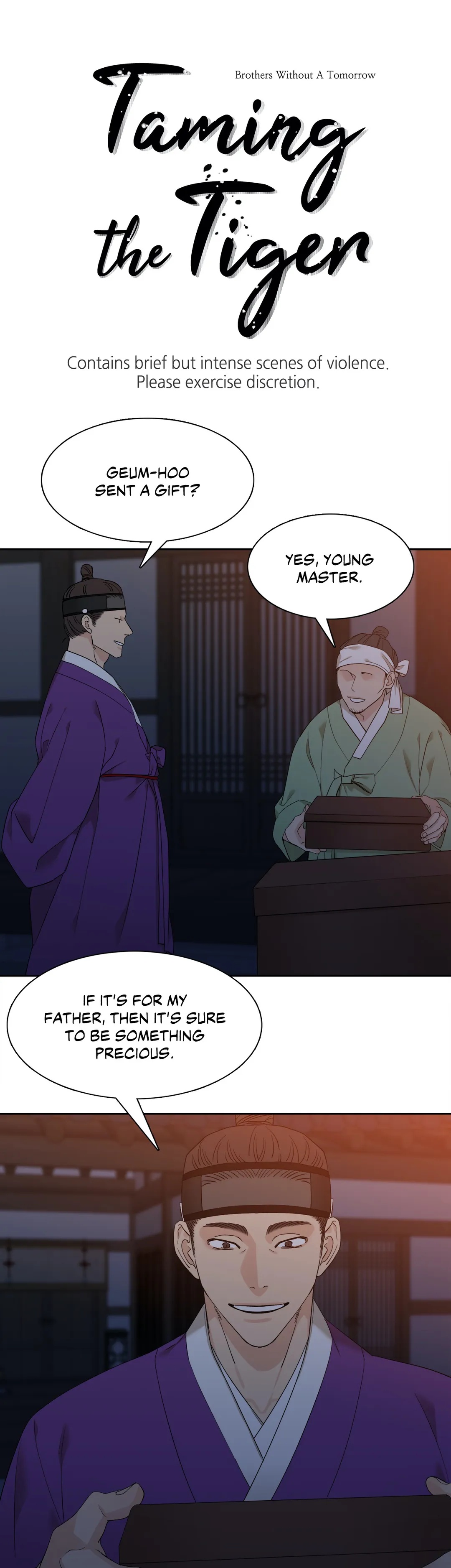 Taming the Tiger page 1
