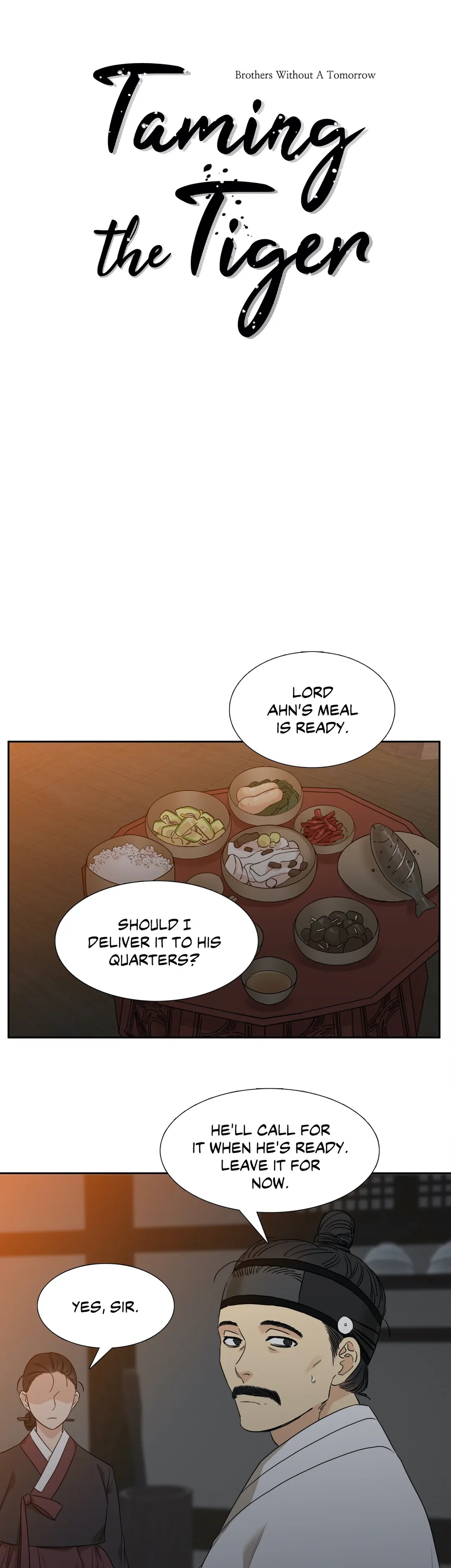 Taming the Tiger page 1