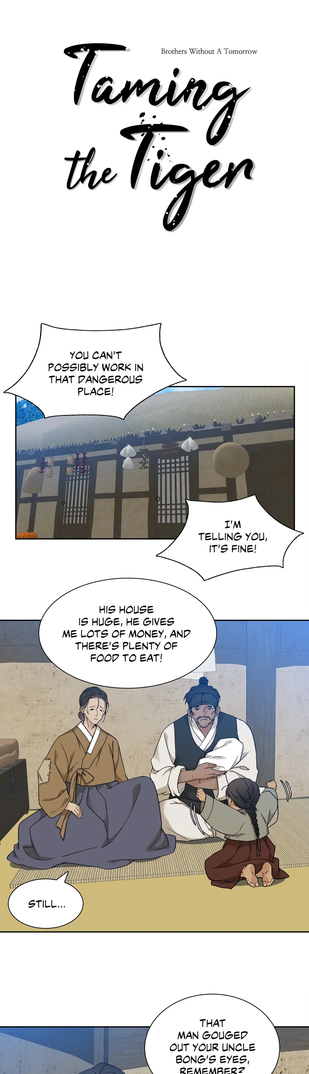 Taming the Tiger page 1