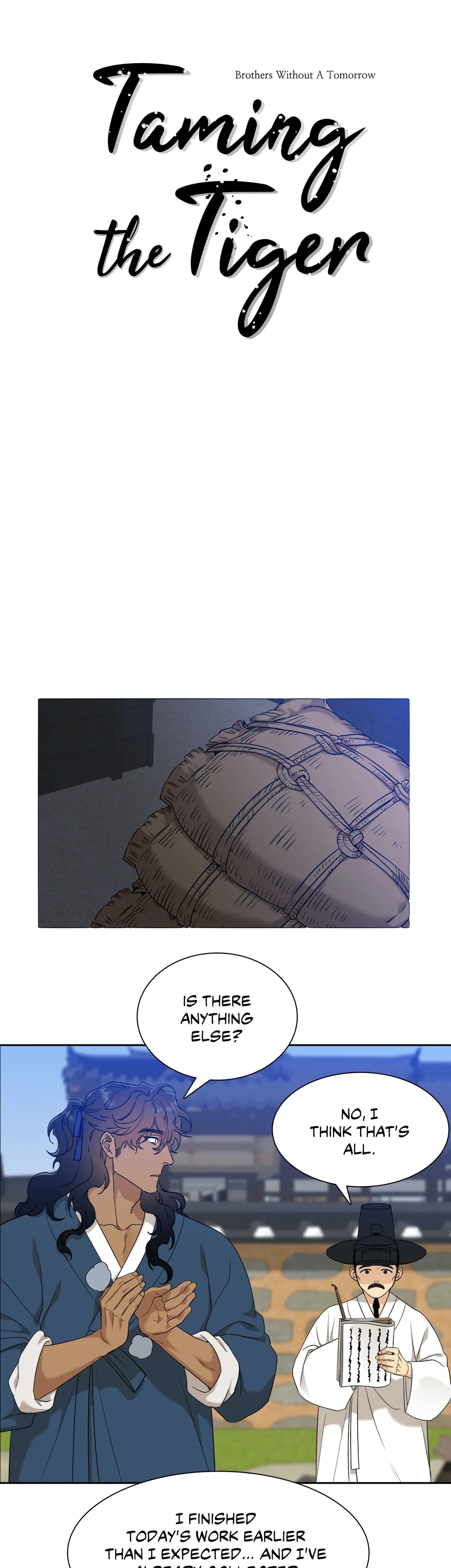 Taming the Tiger page 1