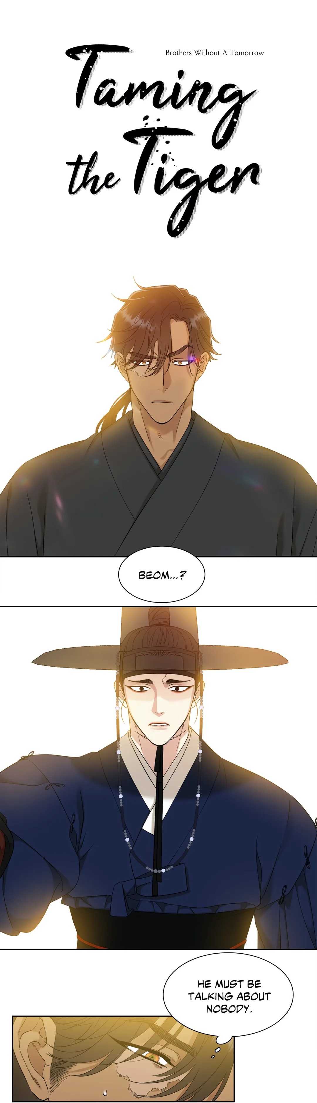 Taming the Tiger page 1