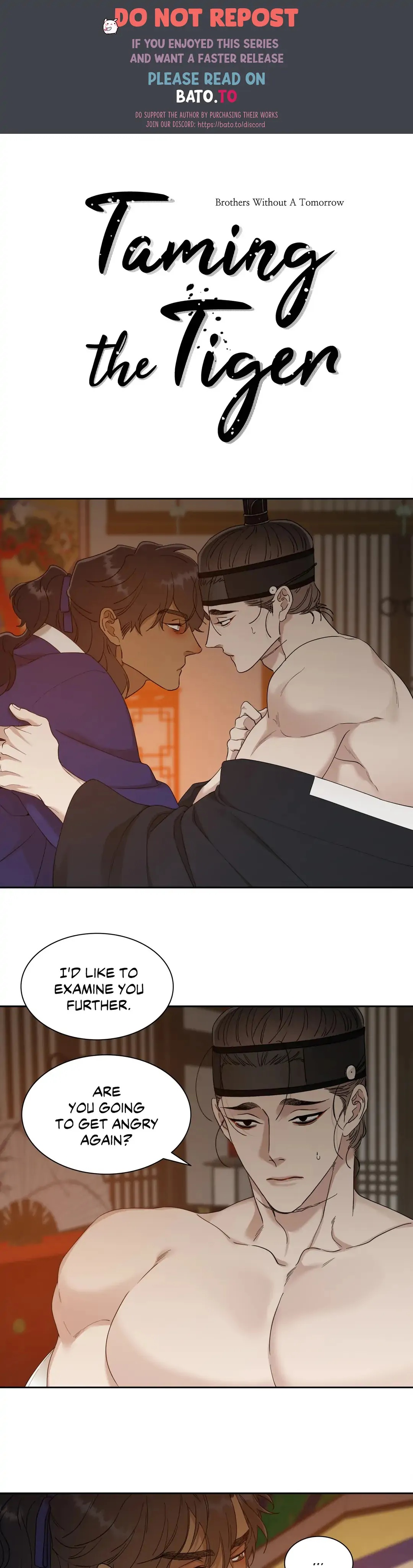 Taming the Tiger page 1