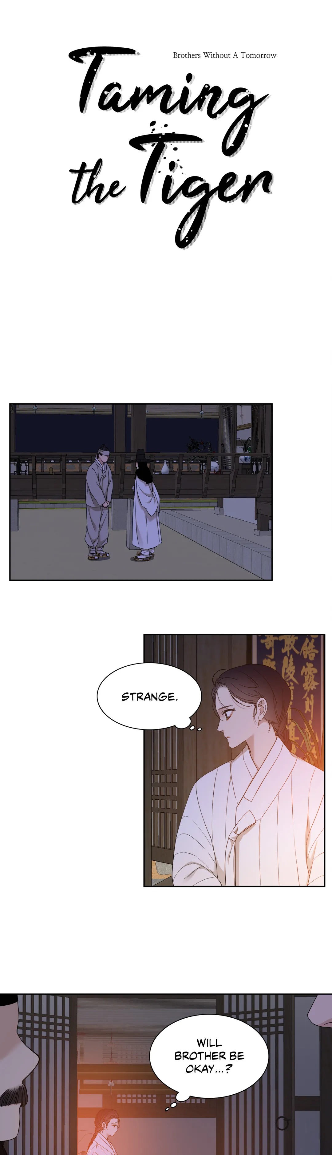 Taming the Tiger page 1