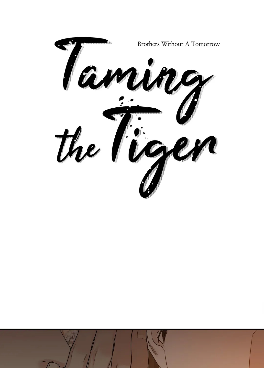 Taming the Tiger page 1