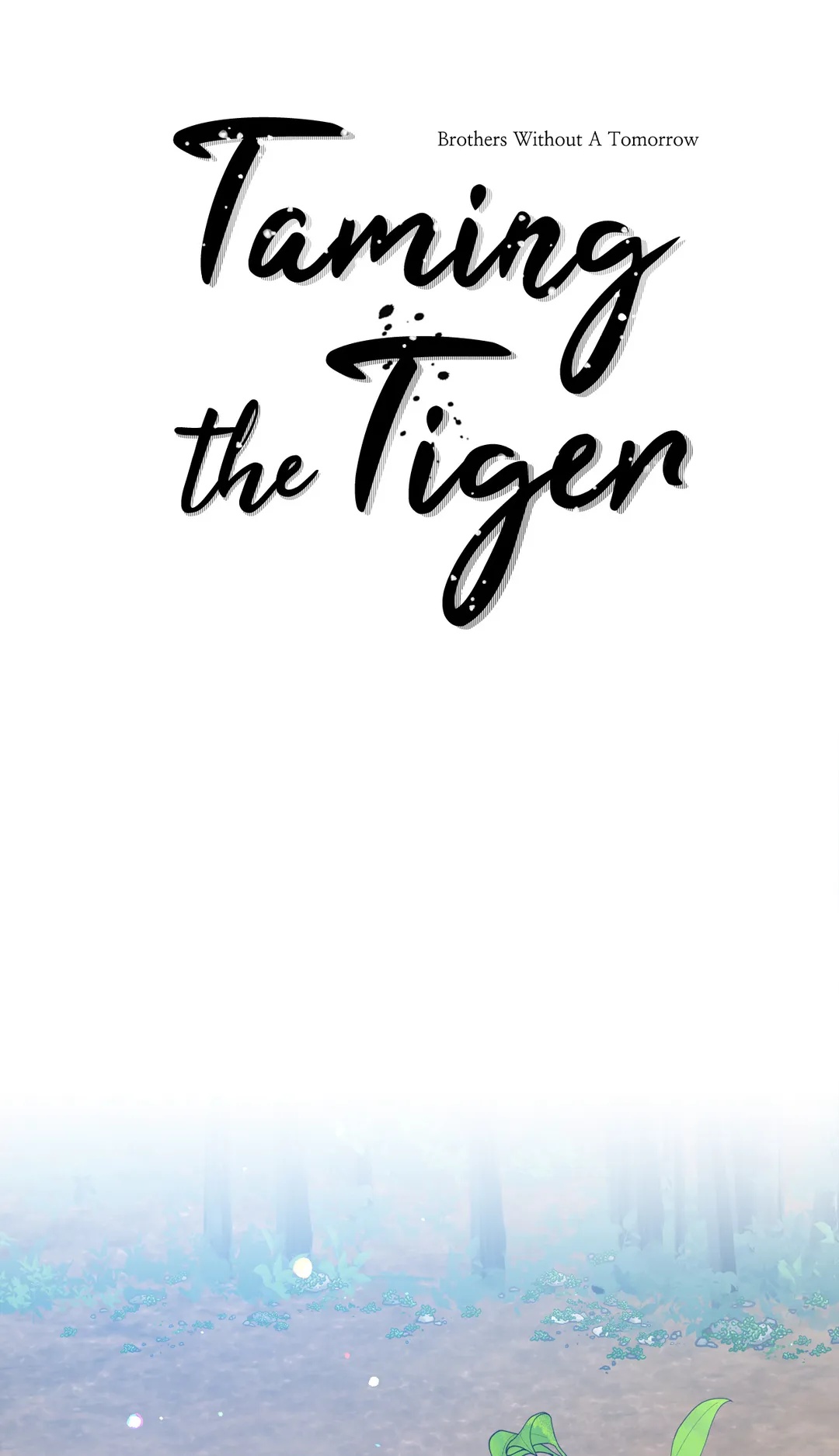 Taming the Tiger page 1
