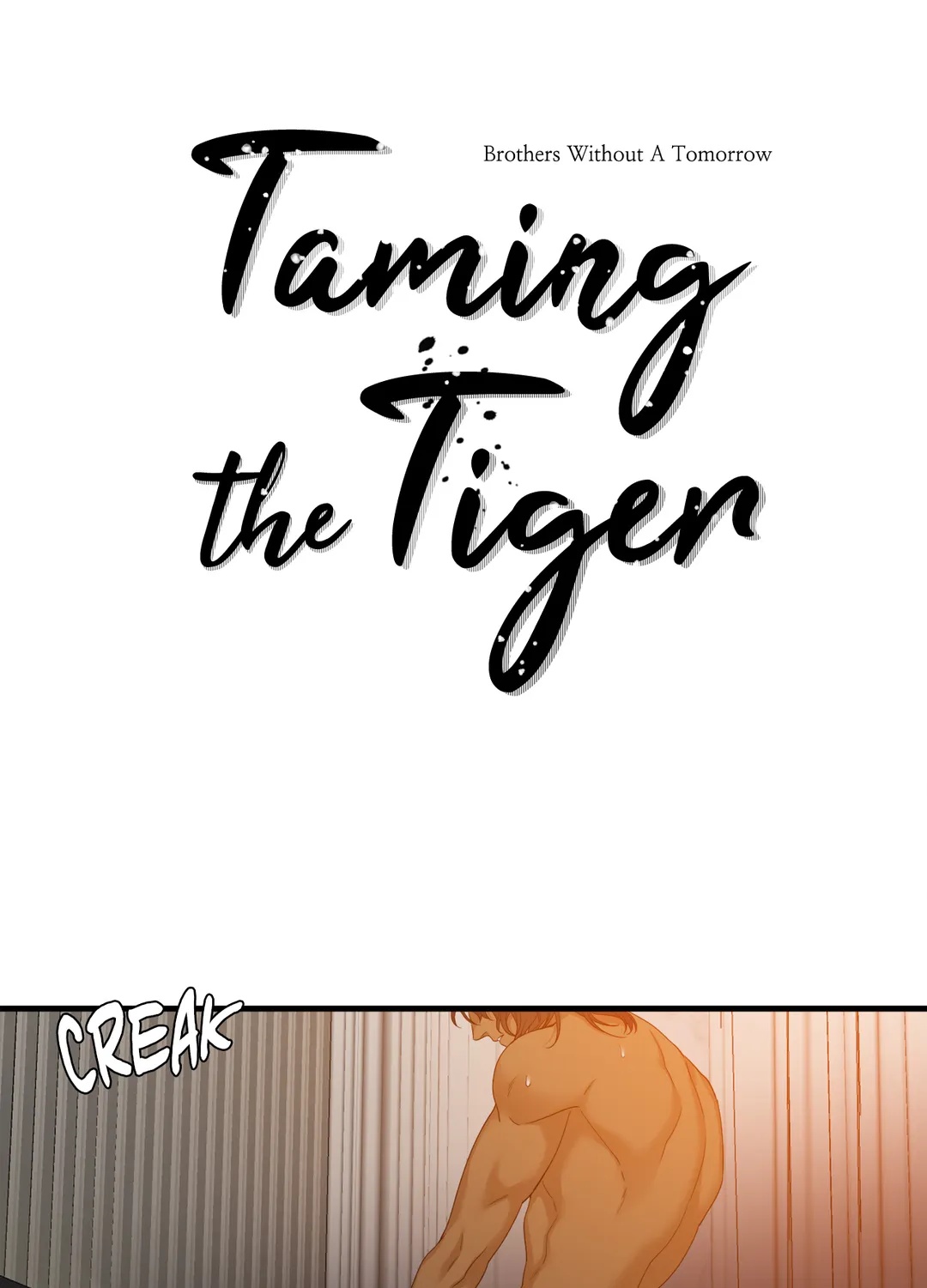Taming the Tiger page 1