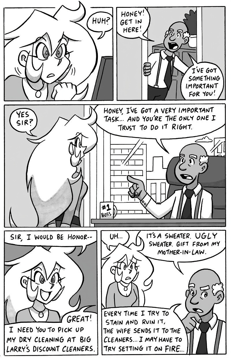 Melancholy page 1