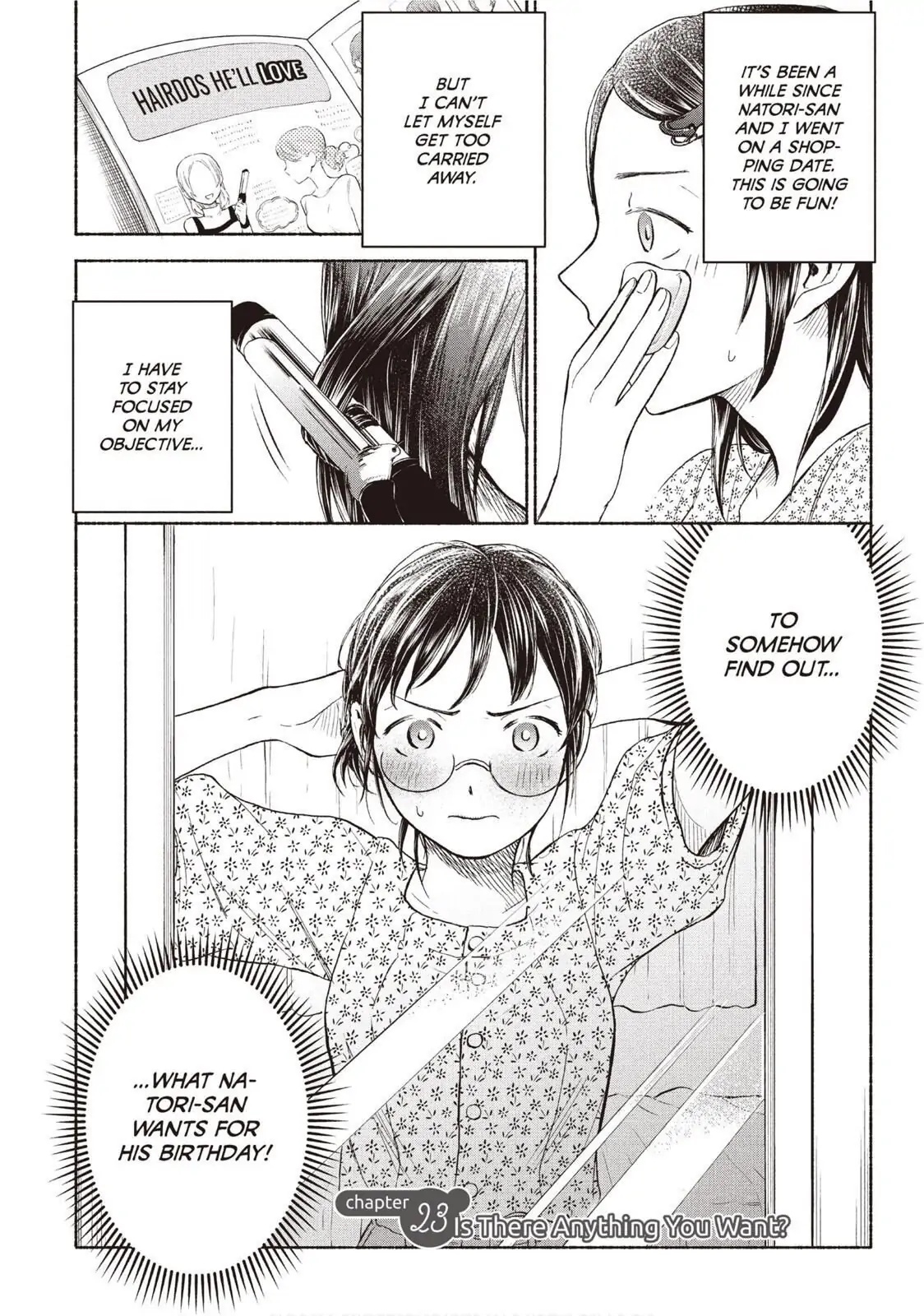 Sweat and Soap page 1
