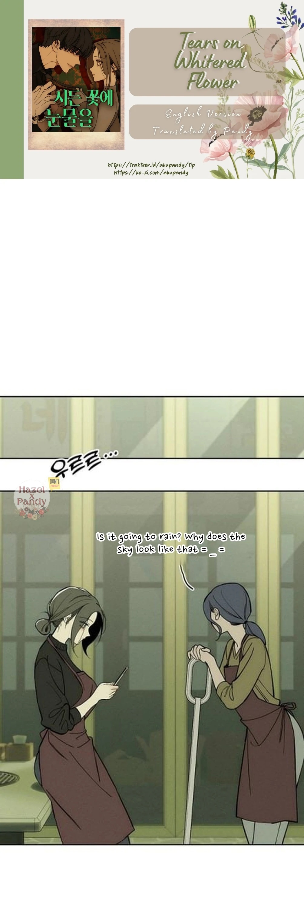 Tears on a Withered Flower page 1