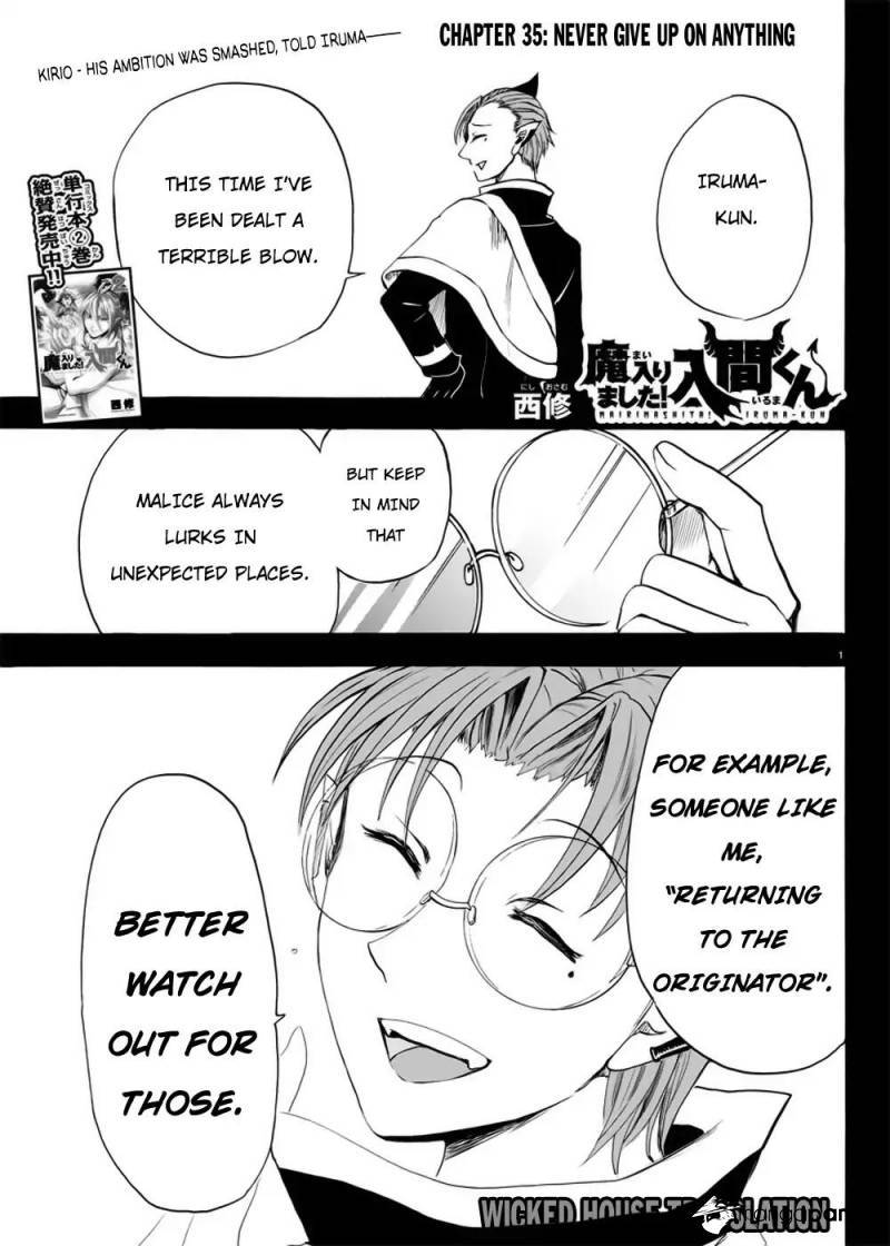 Mairimashita! Iruma-kun page 1