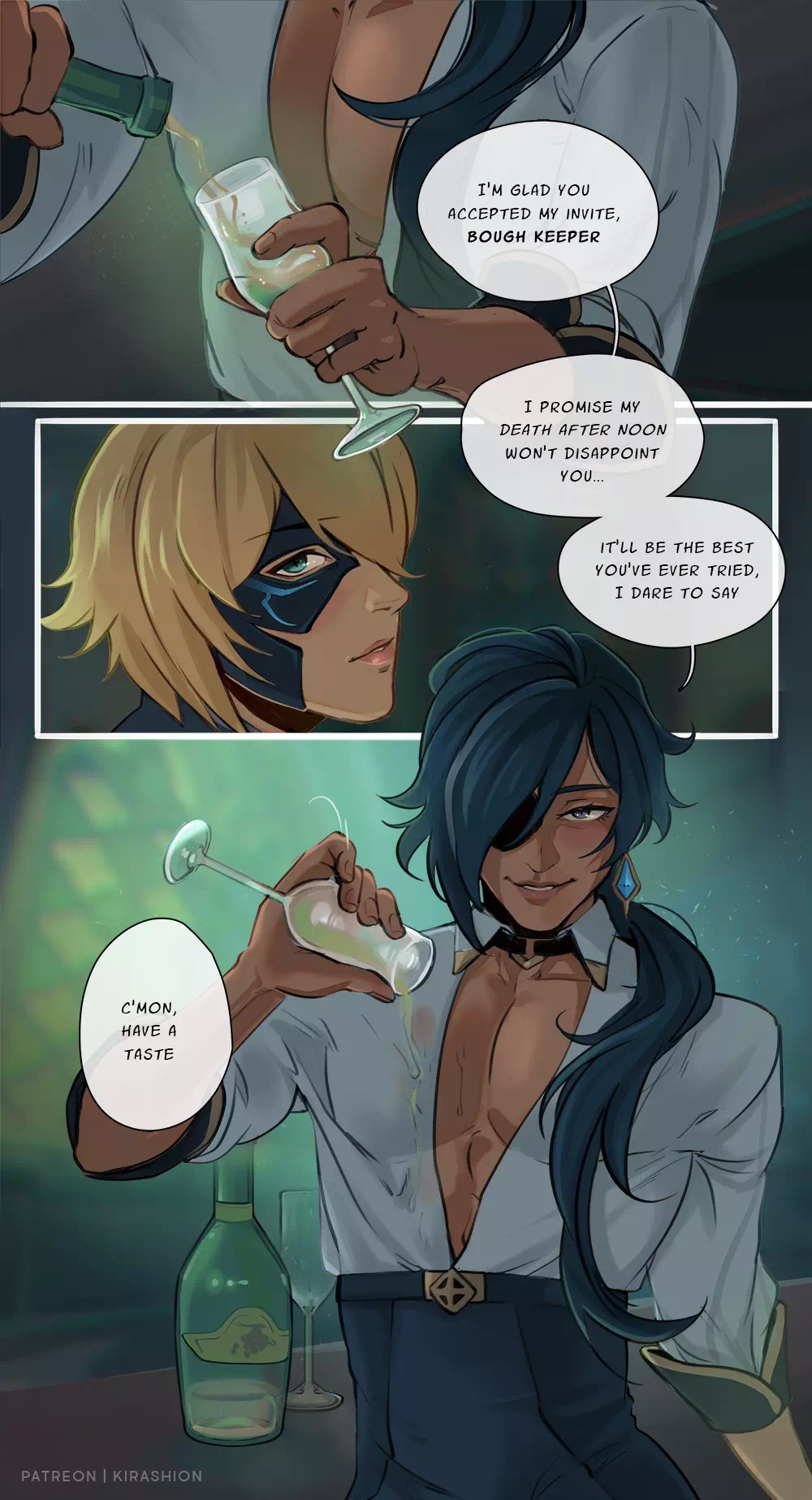 Playtime: Zhongzhu X Haikaveh (Genshin Impact) page 1