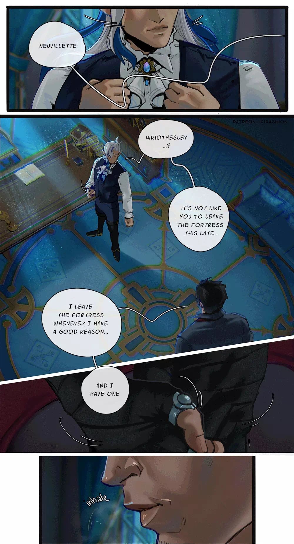 Playtime: Zhongzhu X Haikaveh (Genshin Impact) page 1