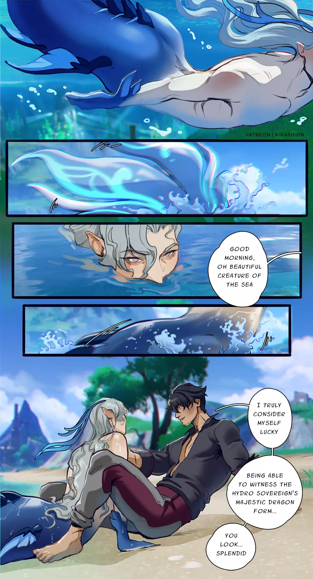 Playtime: Zhongzhu X Haikaveh (Genshin Impact) page 1