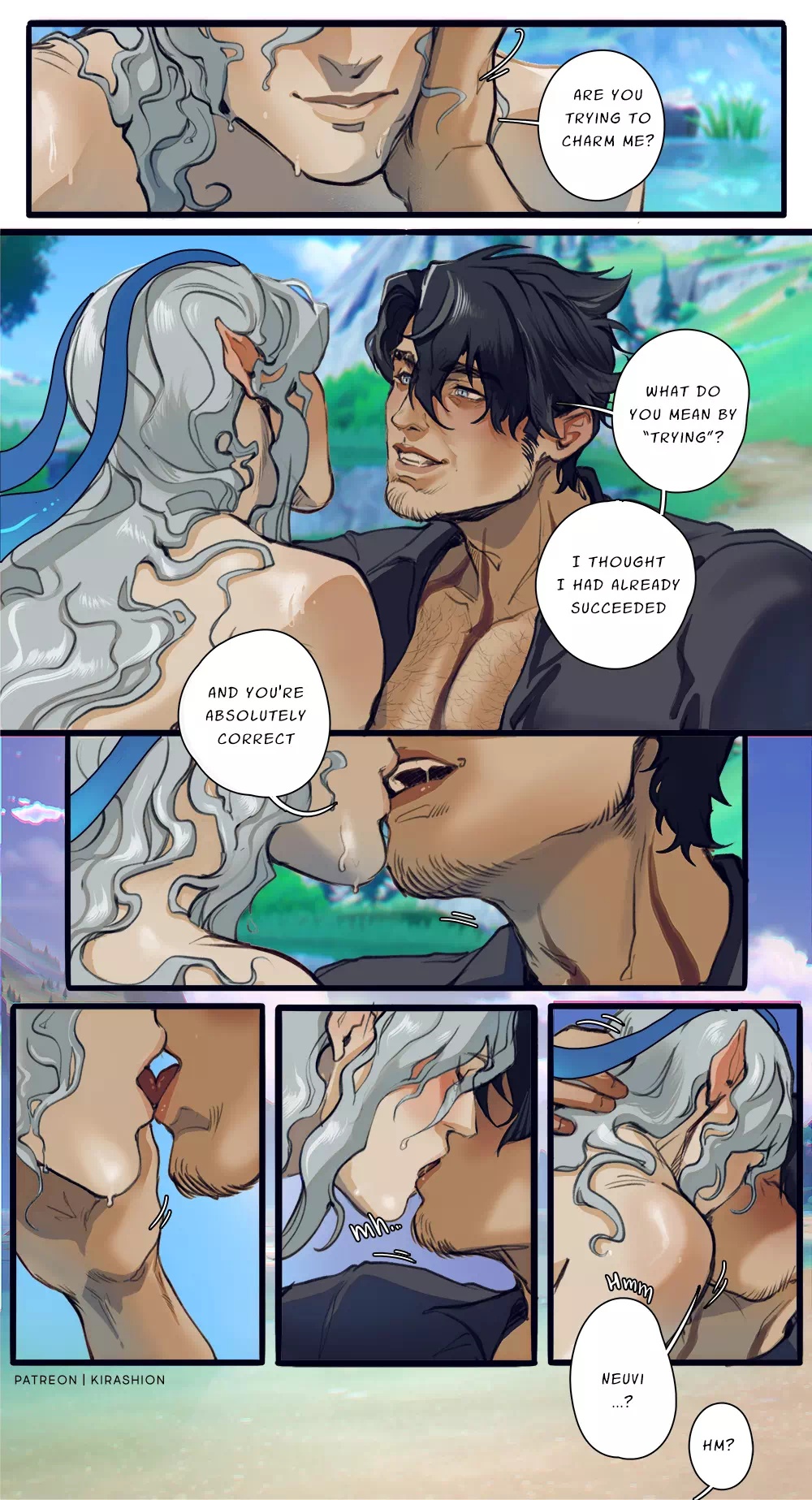 Playtime: Zhongzhu X Haikaveh (Genshin Impact) page 2