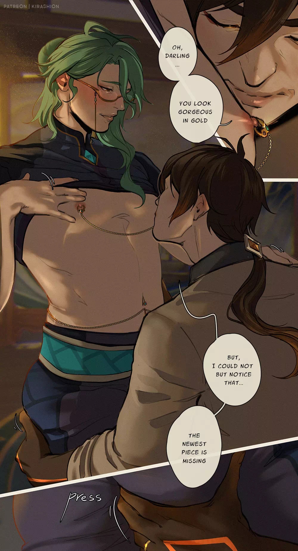 Playtime: Zhongzhu X Haikaveh (Genshin Impact) page 1