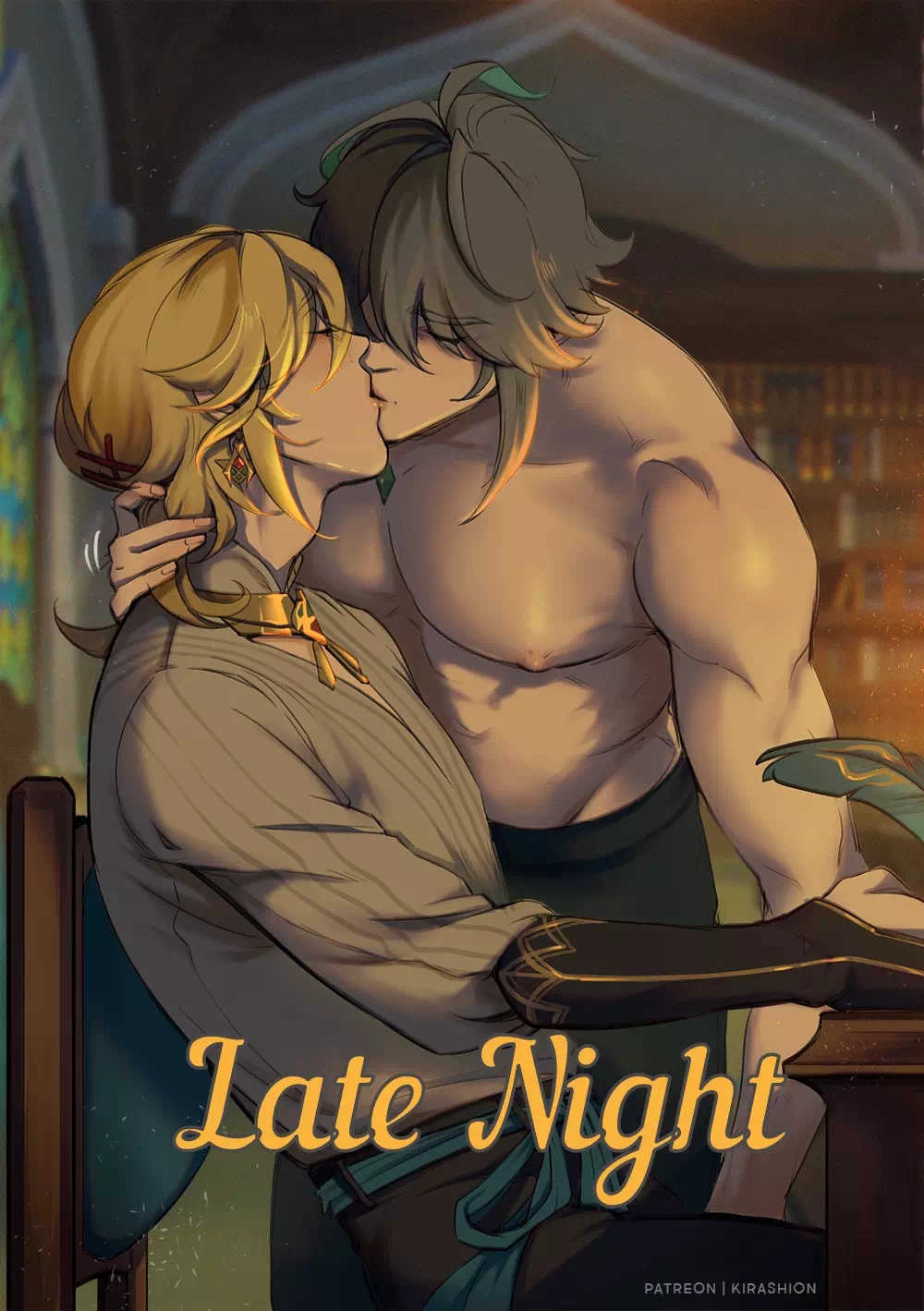 Playtime: Zhongzhu X Haikaveh (Genshin Impact) page 1