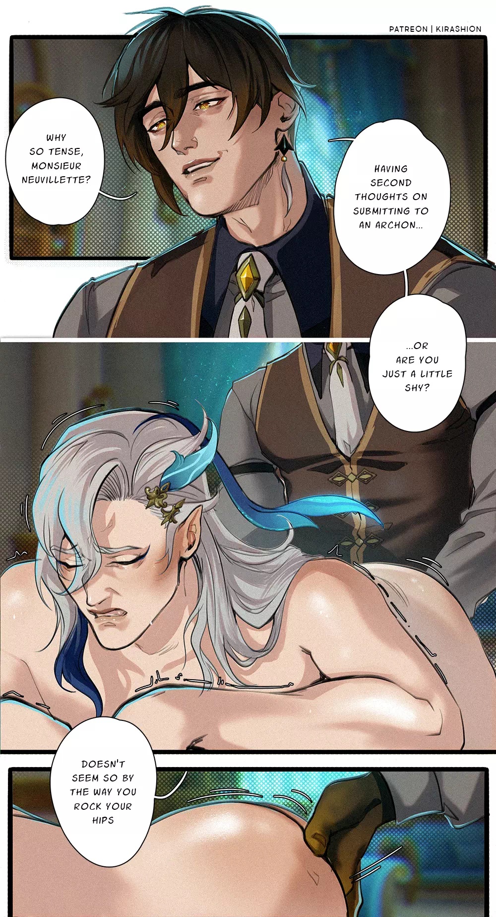 Playtime: Zhongzhu X Haikaveh (Genshin Impact) page 1