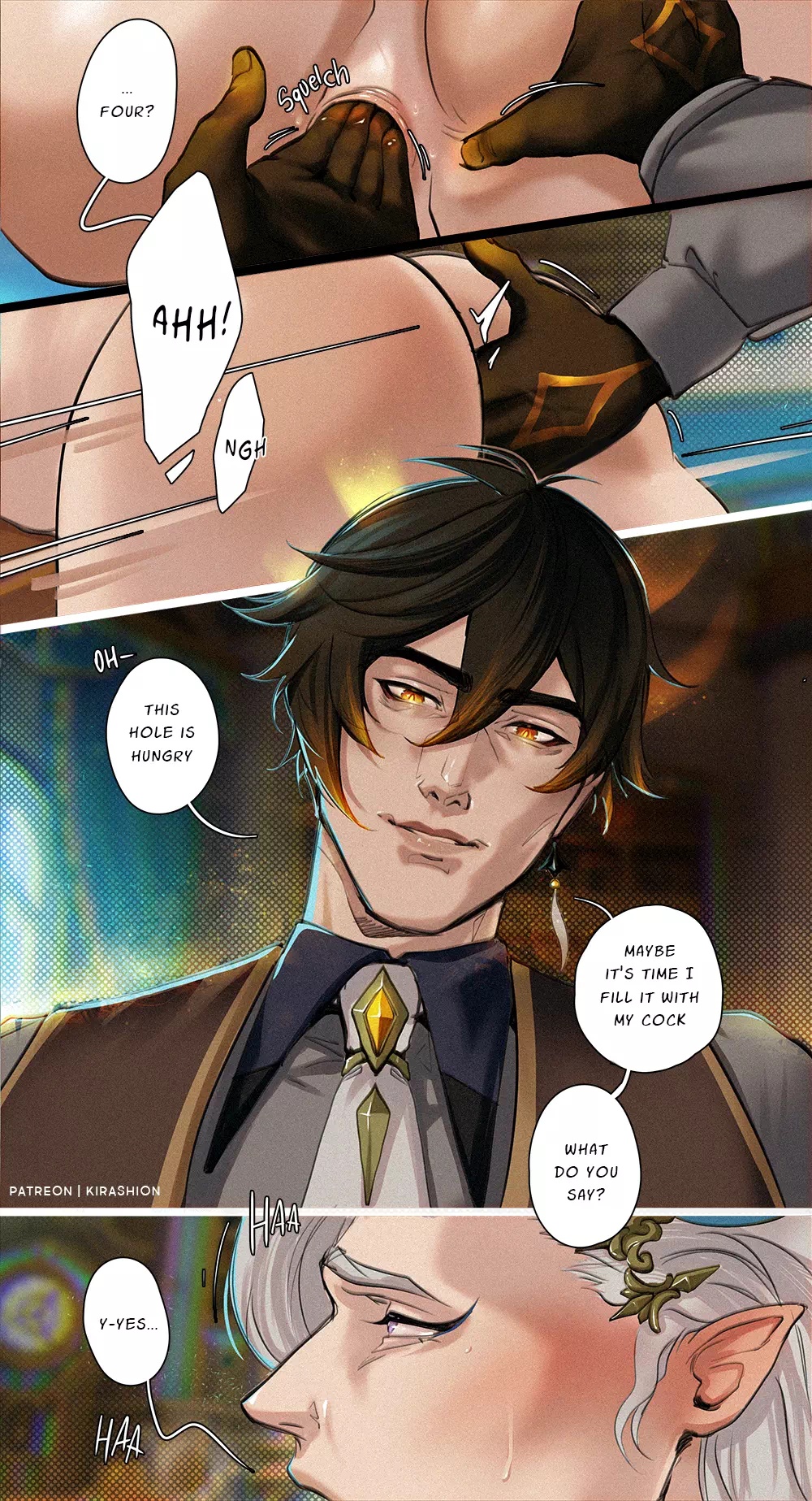 Playtime: Zhongzhu X Haikaveh (Genshin Impact) page 3