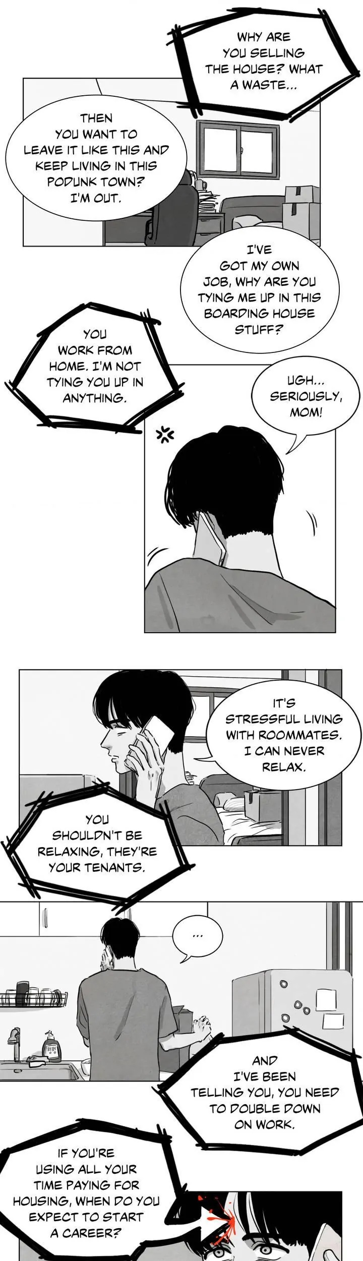 Too Close for Comfort page 3