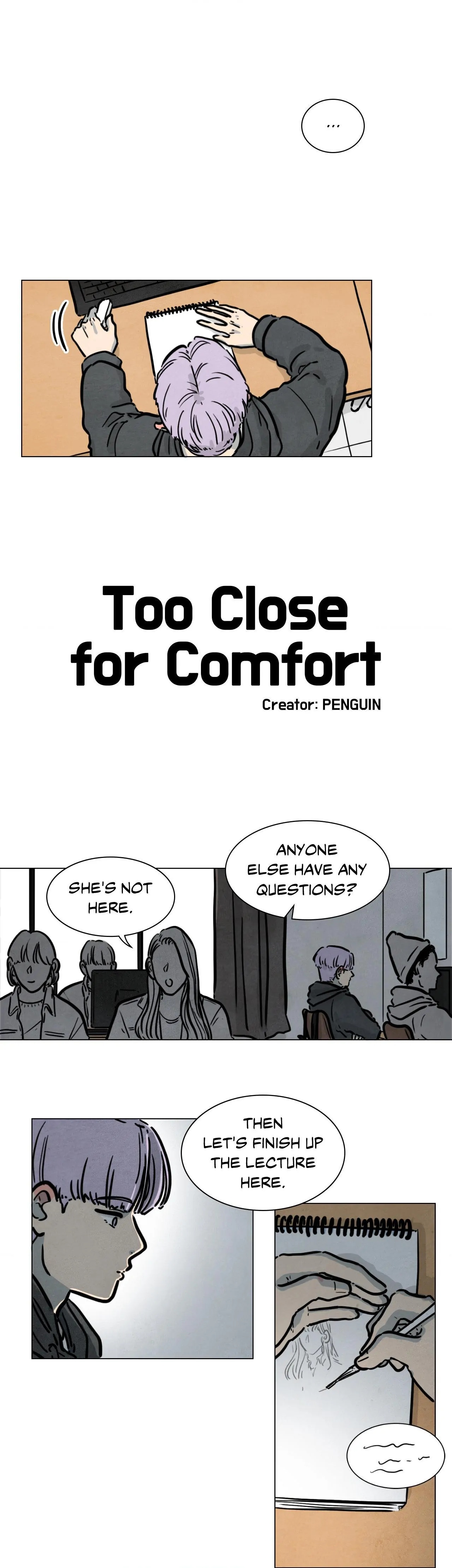 Too Close for Comfort page 3