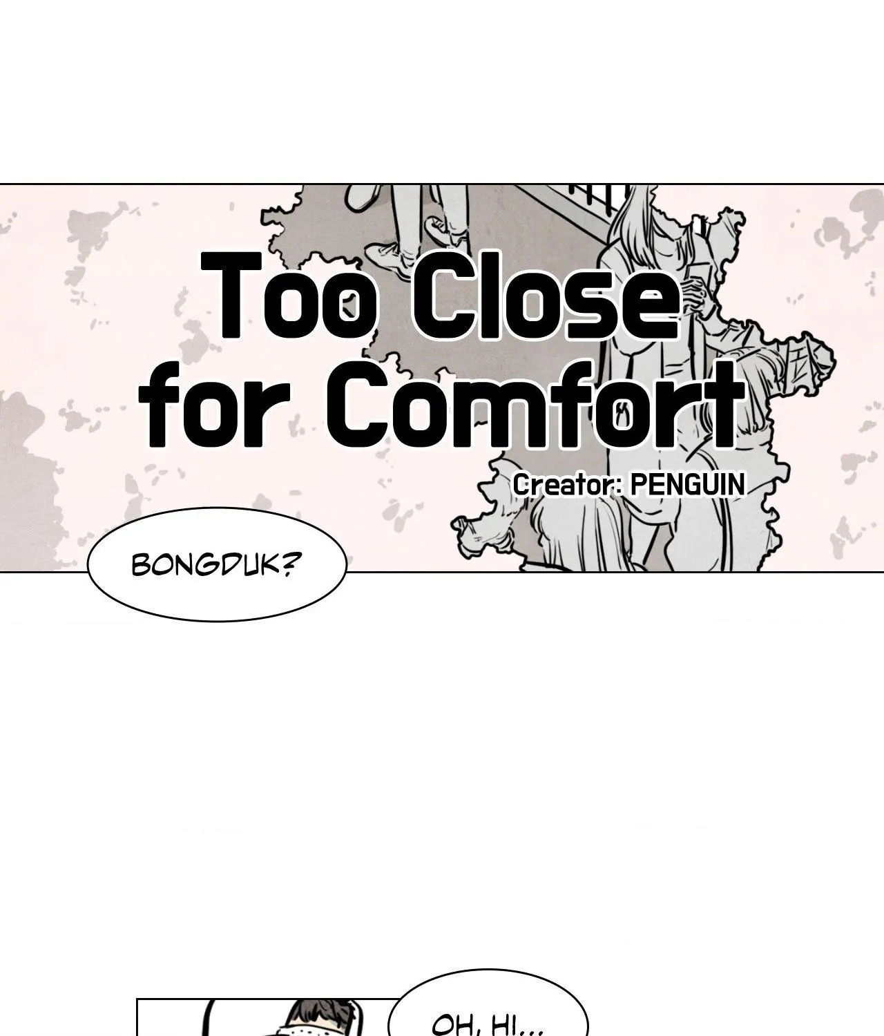 Too Close for Comfort page 1