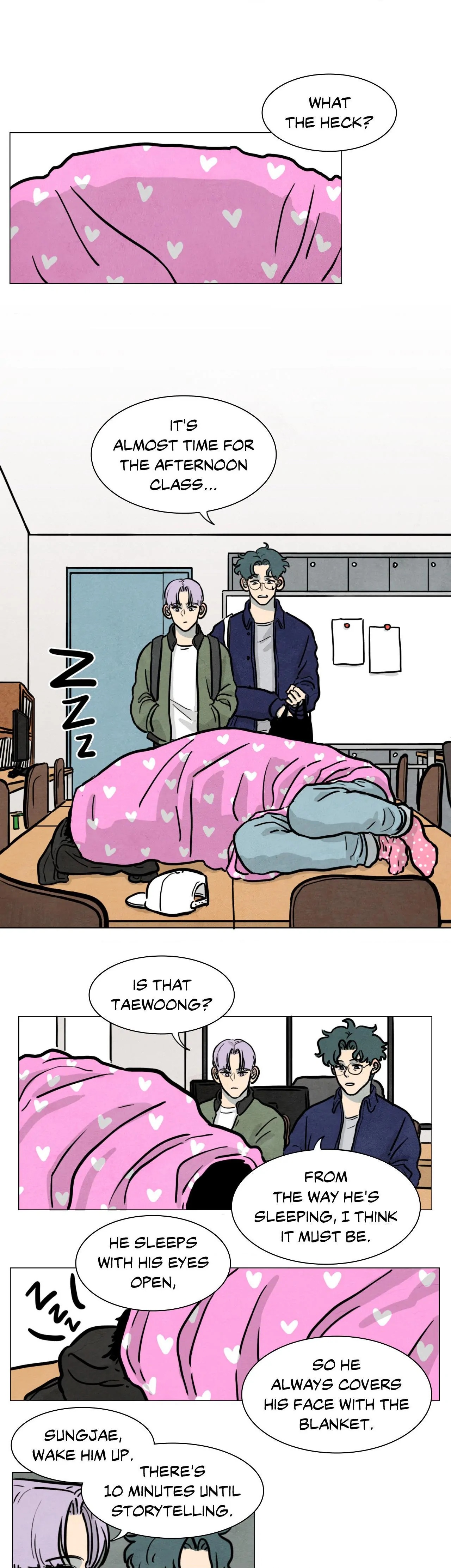 Too Close for Comfort page 1