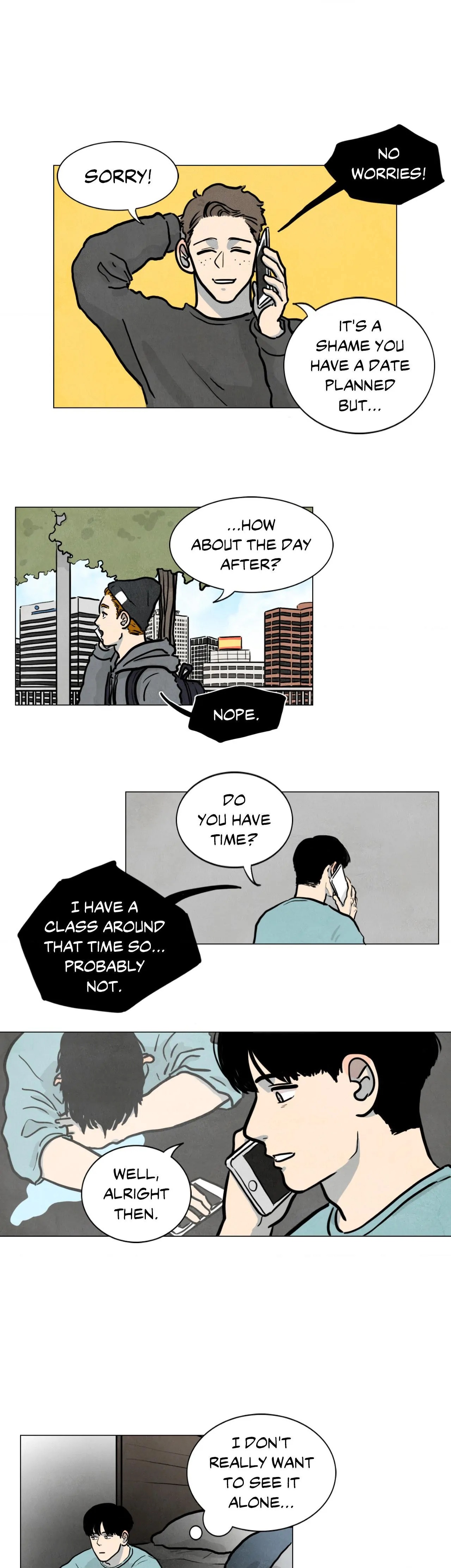 Too Close for Comfort page 1