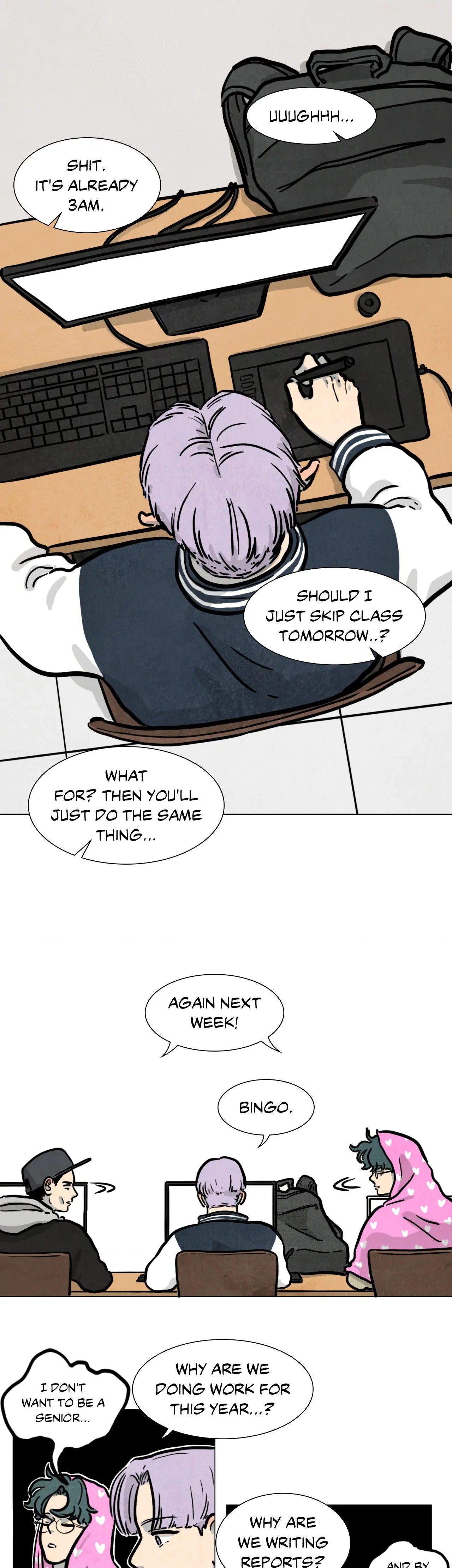 Too Close for Comfort page 1