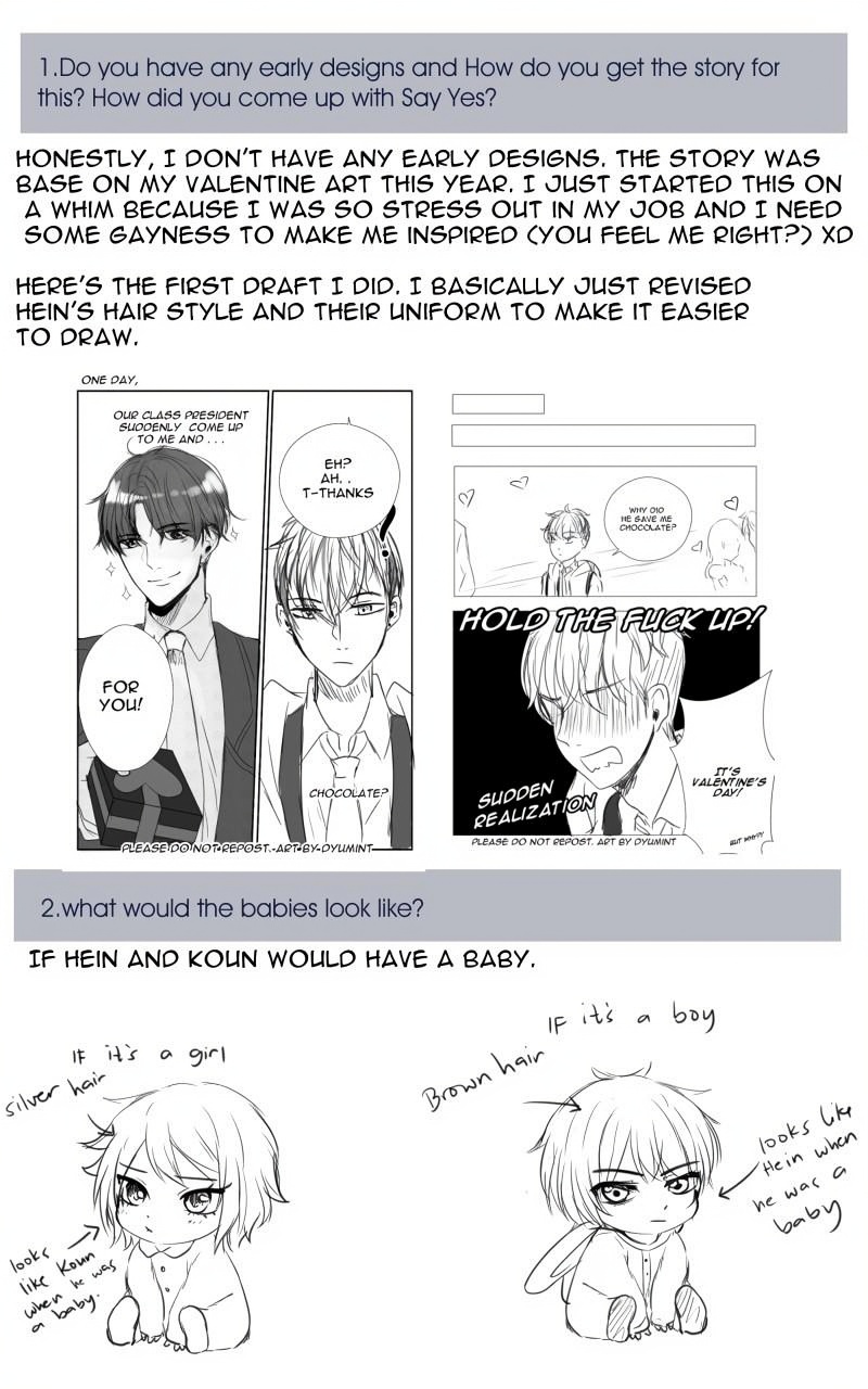 Say Yes! page 1