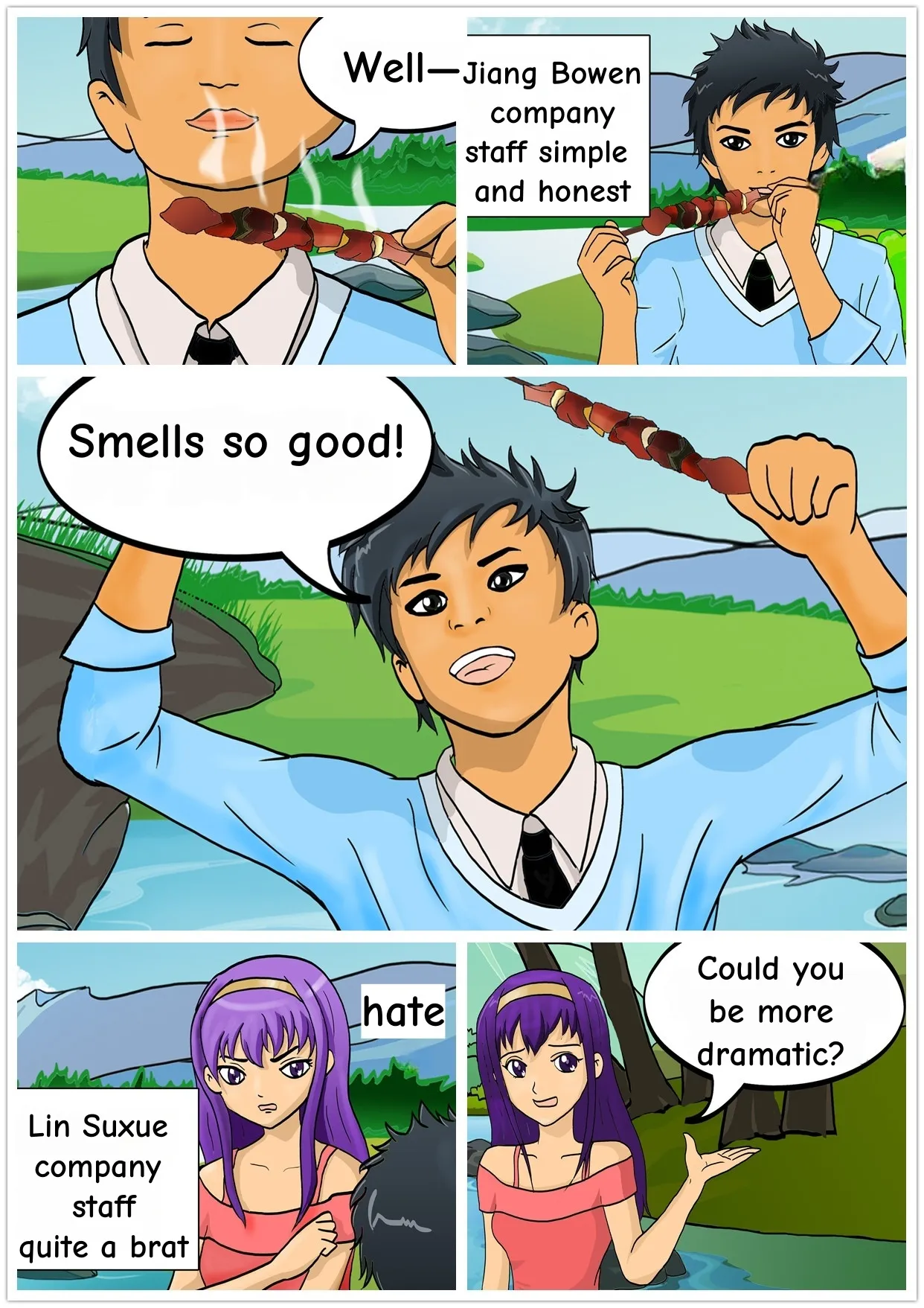 The adventures of a white-collar man page 2