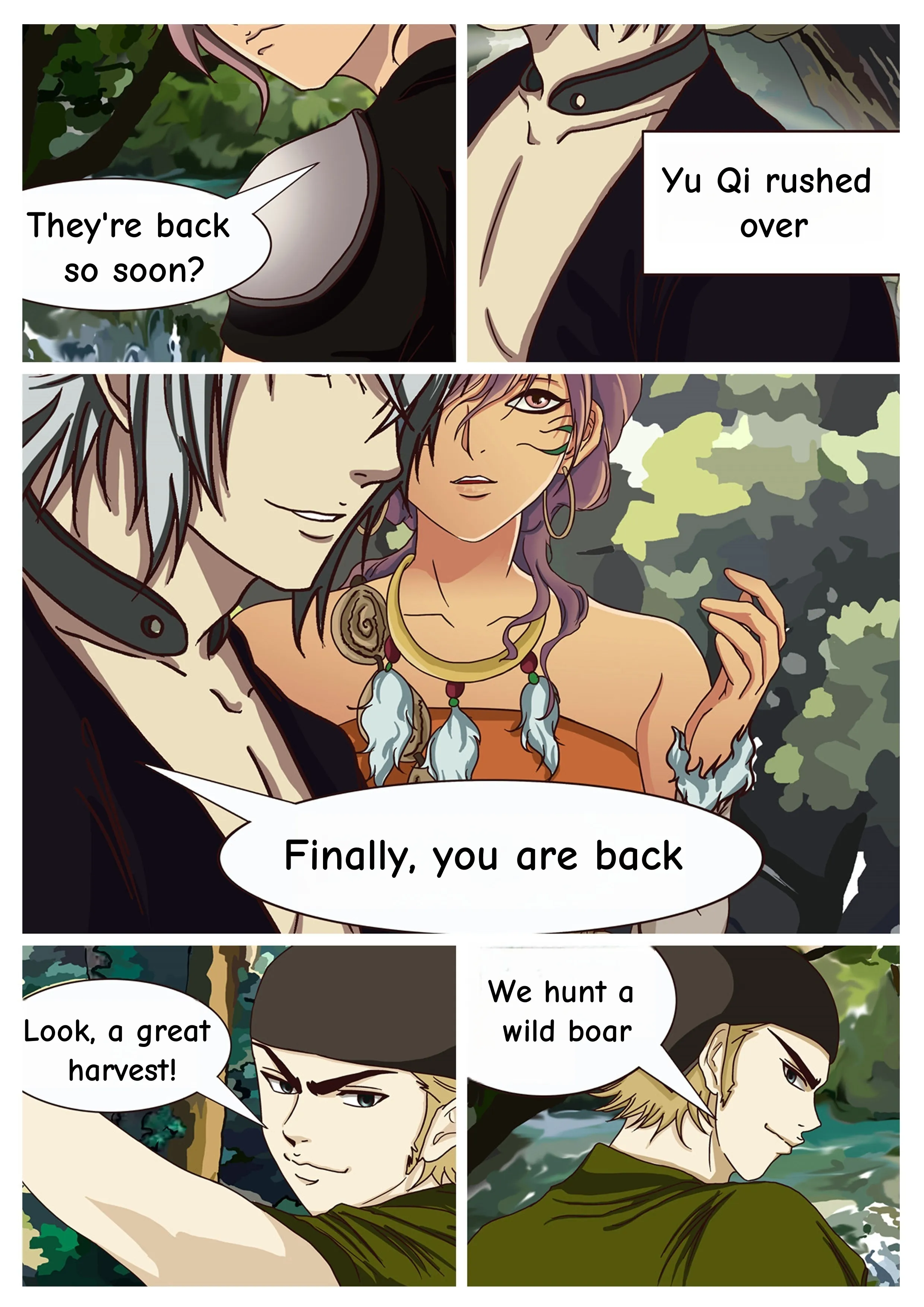The Wolf of Vengeance page 1