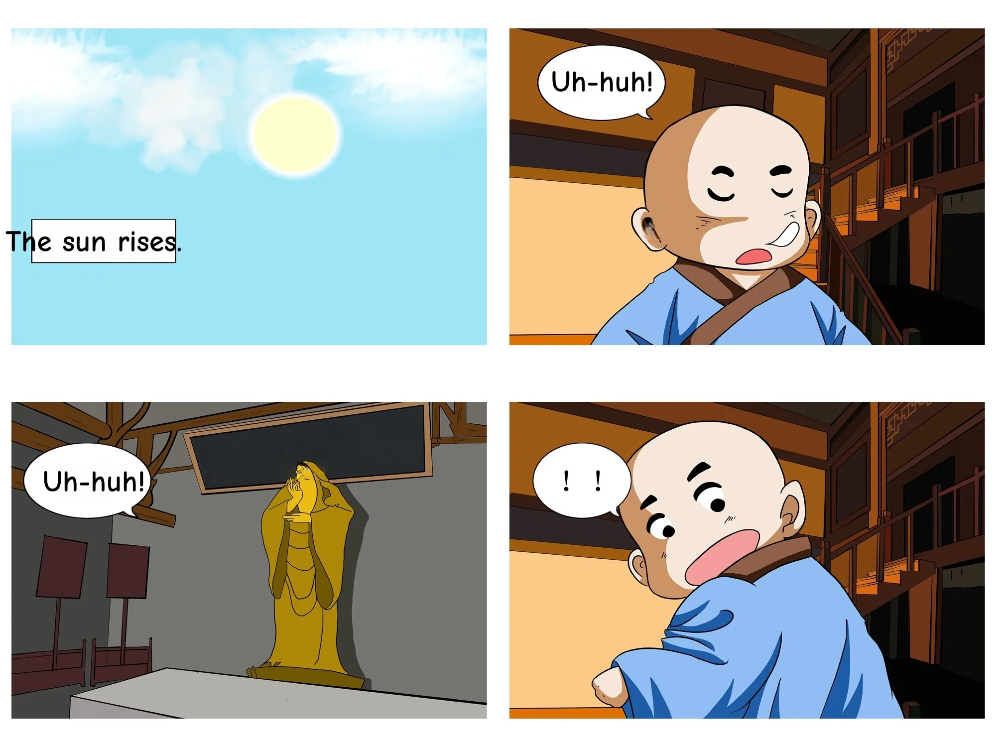 Buddha light little monk page 3