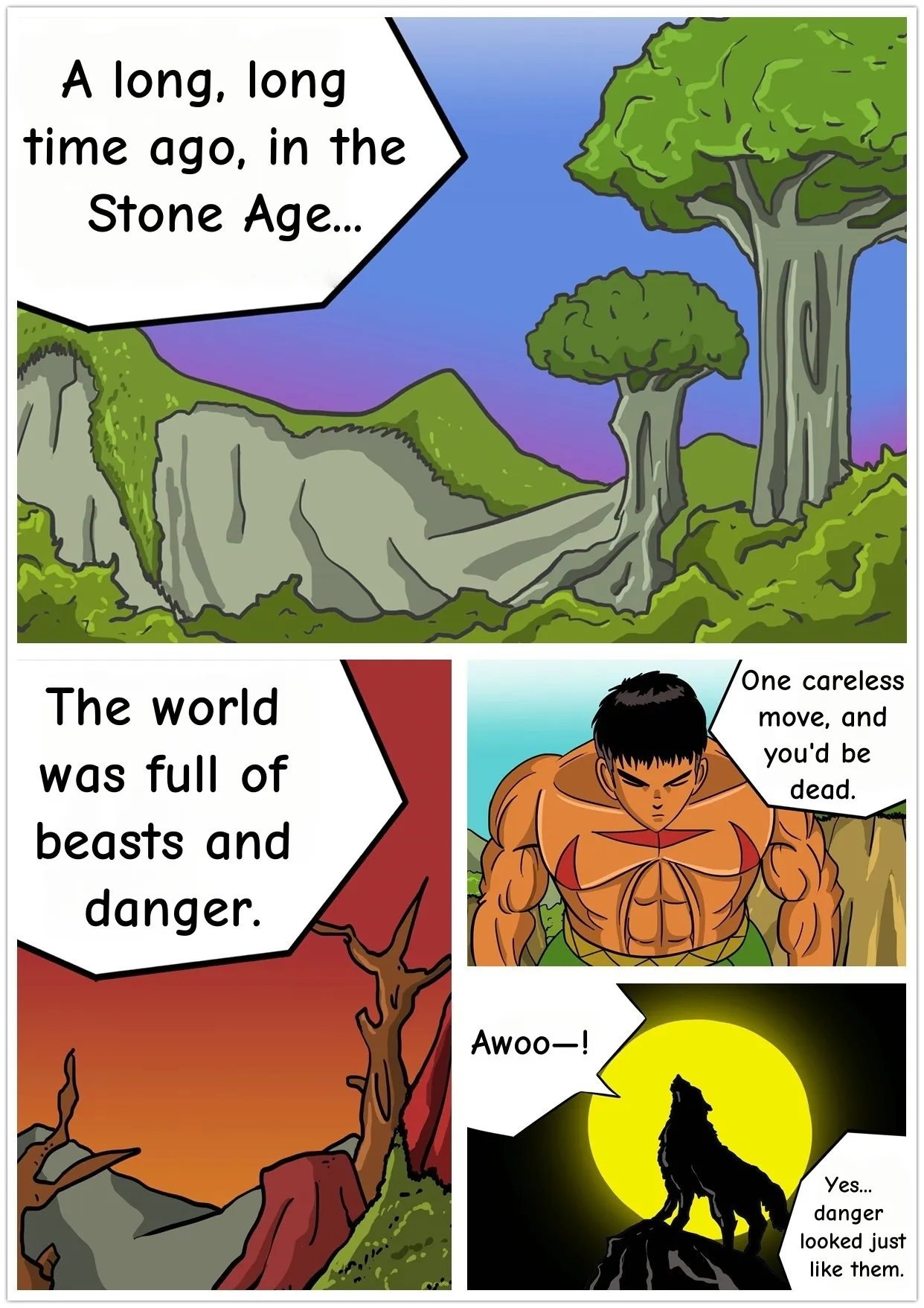 Prehistoric giant birds page 1