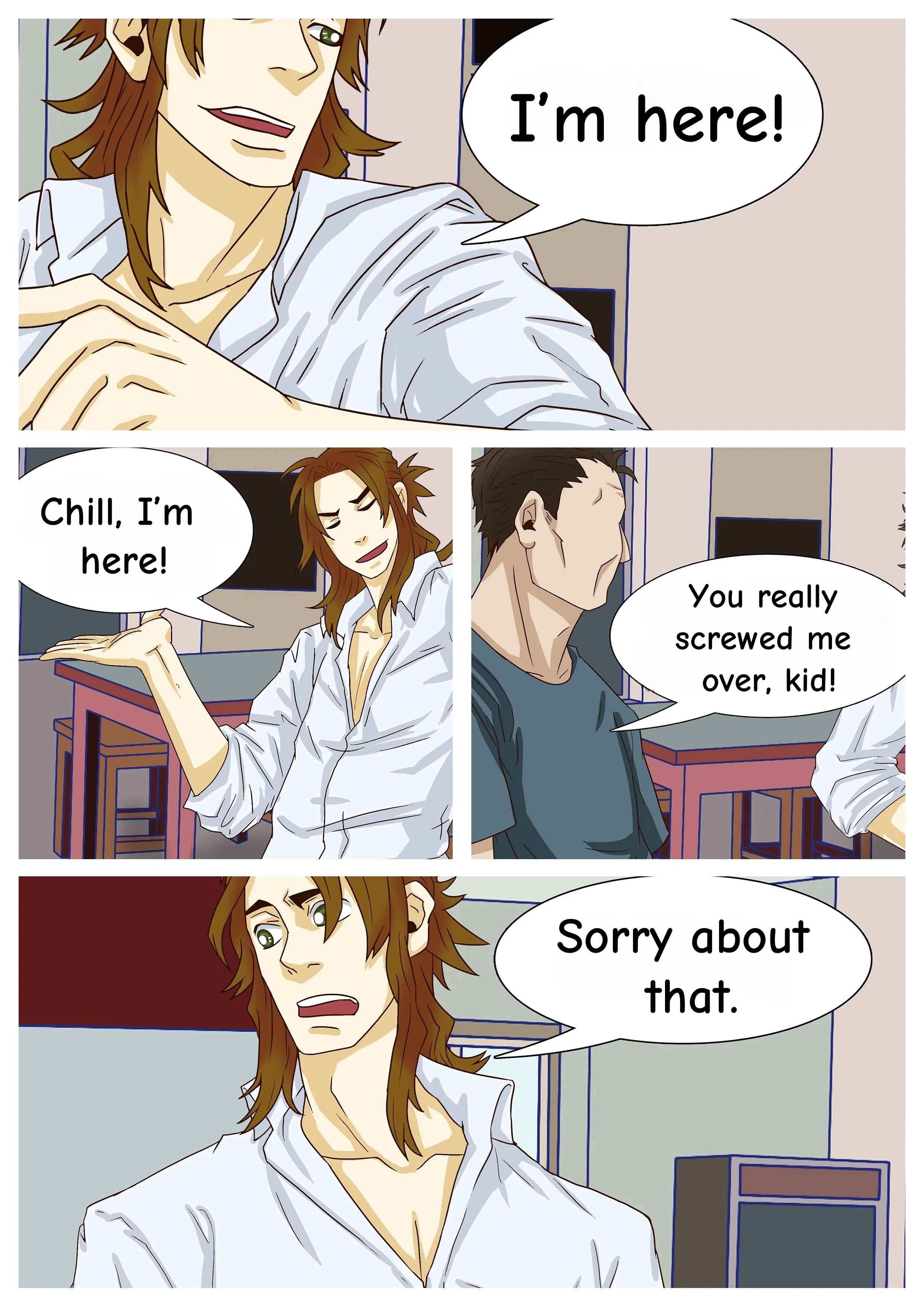 The love story of the fast food guy page 2