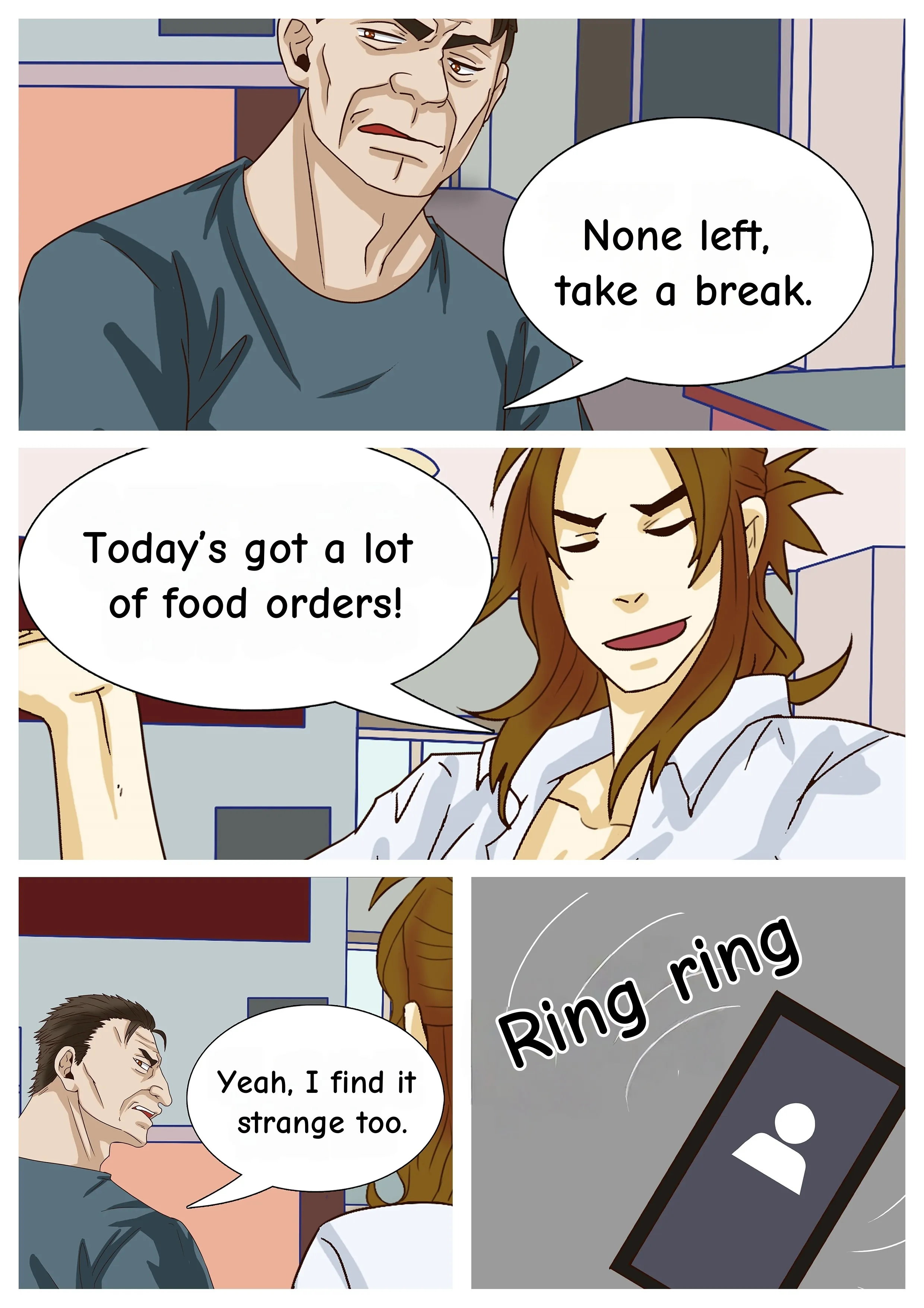 The love story of the fast food guy page 2