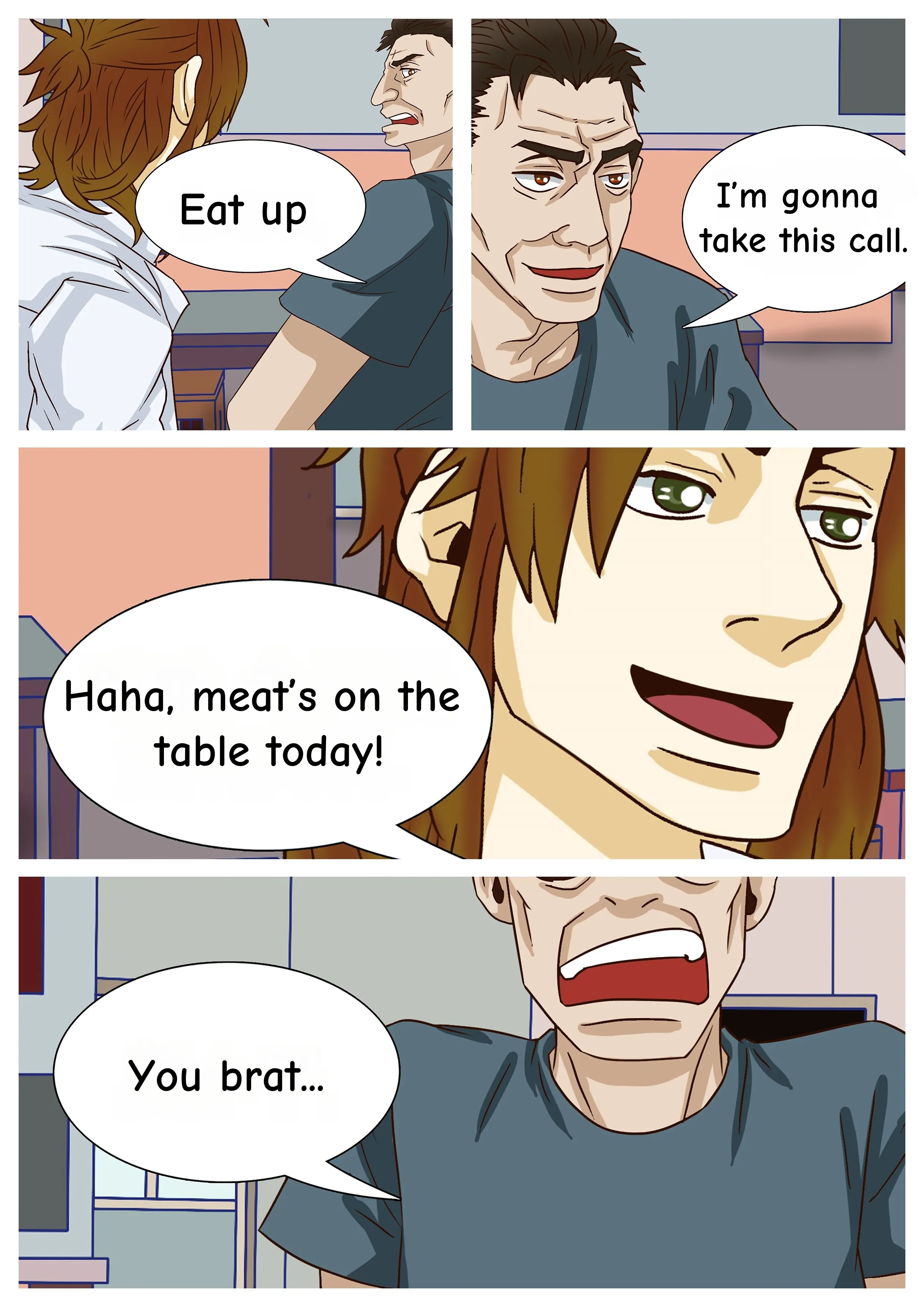 The love story of the fast food guy page 3